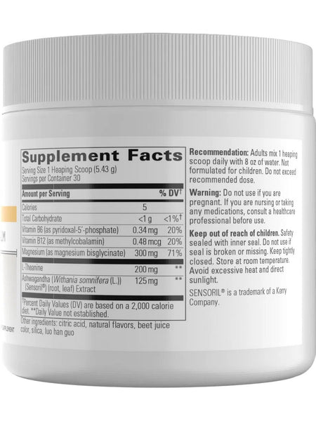Integrative Therapeutics, Cortisol Manager Calm, Cherry Medley, 5.74 oz