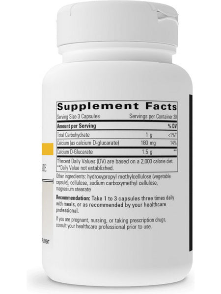 Integrative Therapeutics, Calcium D-Glucarate, 90 capsules