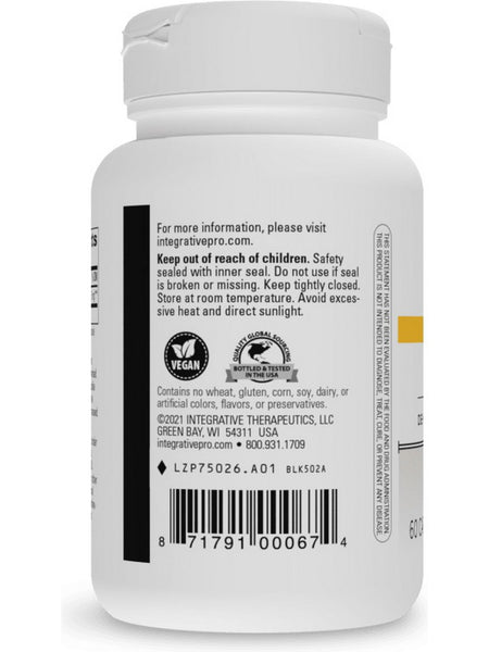 Integrative Therapeutics, DHEA-25, 60 capsules
