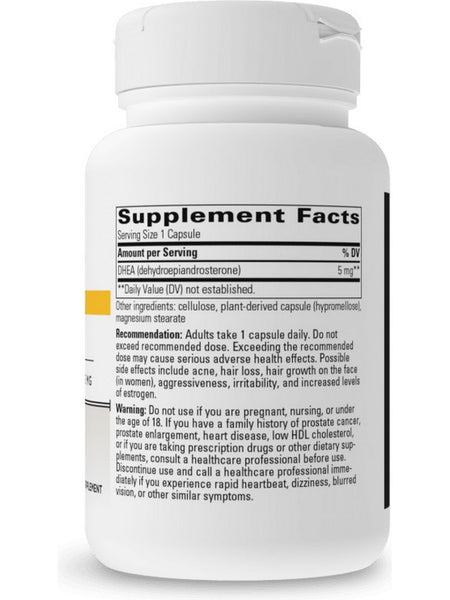 Integrative Therapeutics, DHEA-5, 60 capsules