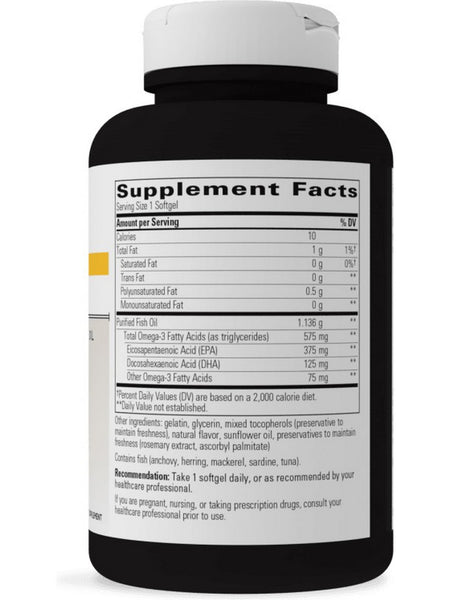 Integrative Therapeutics, Pure Omega HP, 120 softgels