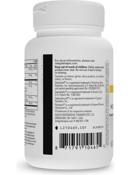 Integrative Therapeutics, ProThrivers™ Wellness Multivitamin, 60 capsules