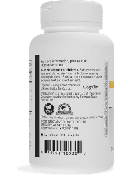 Integrative Therapeutics, ProThrivers™ Wellness Brain, 120 capsules