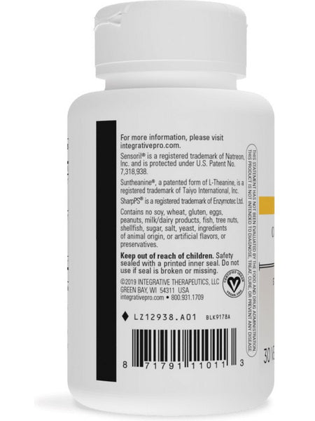 Integrative Therapeutics, Cortisol Manager™ Allergen Free, 30 capsules