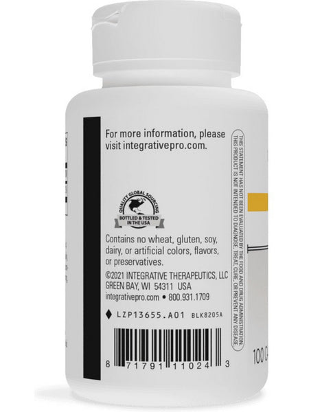 Integrative Therapeutics, Zinc Chelate, 100 capsules