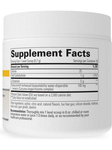 Integrative Therapeutics, Glutamine Forté, Lemon Lime Flavored, 7.1 oz