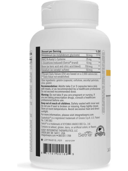 Integrative Therapeutics, Multiplex™-1 without Iron, 240 capsules