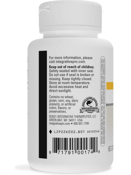 Integrative Therapeutics, NAC (N-Acetyl-L-Cysteine), 60 capsules