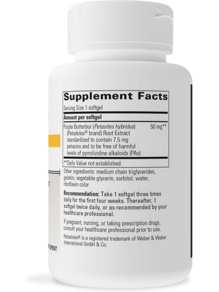 Integrative Therapeutics, Petadolex®, 60 softgels