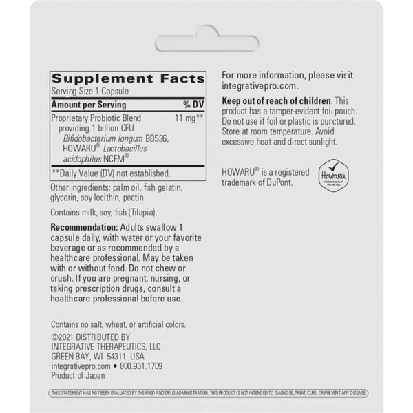 Integrative Therapeutics, Probiotic Pearls™, 30 capsules