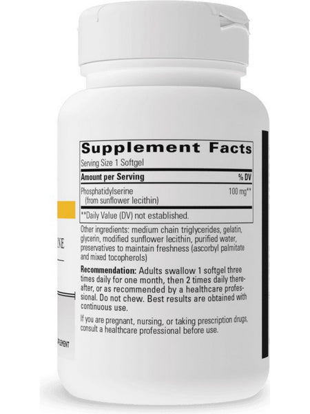Integrative Therapeutics, Phosphatidylserine, 60 softgels