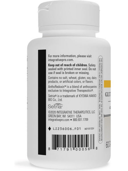 Integrative Therapeutics, Glutathione Cell Defense, 60 capsules