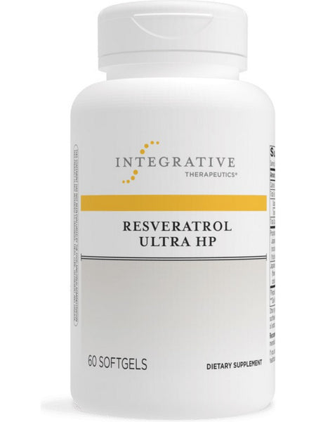 Integrative Therapeutics, Resveratrol Ultra HP, 60 softgels