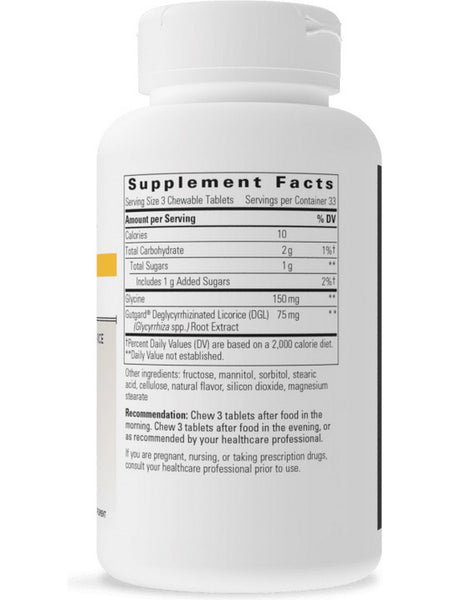 Integrative Therapeutics, Rhizinate® Deglycyrrhizinated Licorice, Original Flavor, 100 chewable tablets