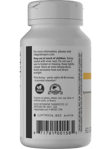 Integrative Therapeutics, L-Theanine, 60 Capsules