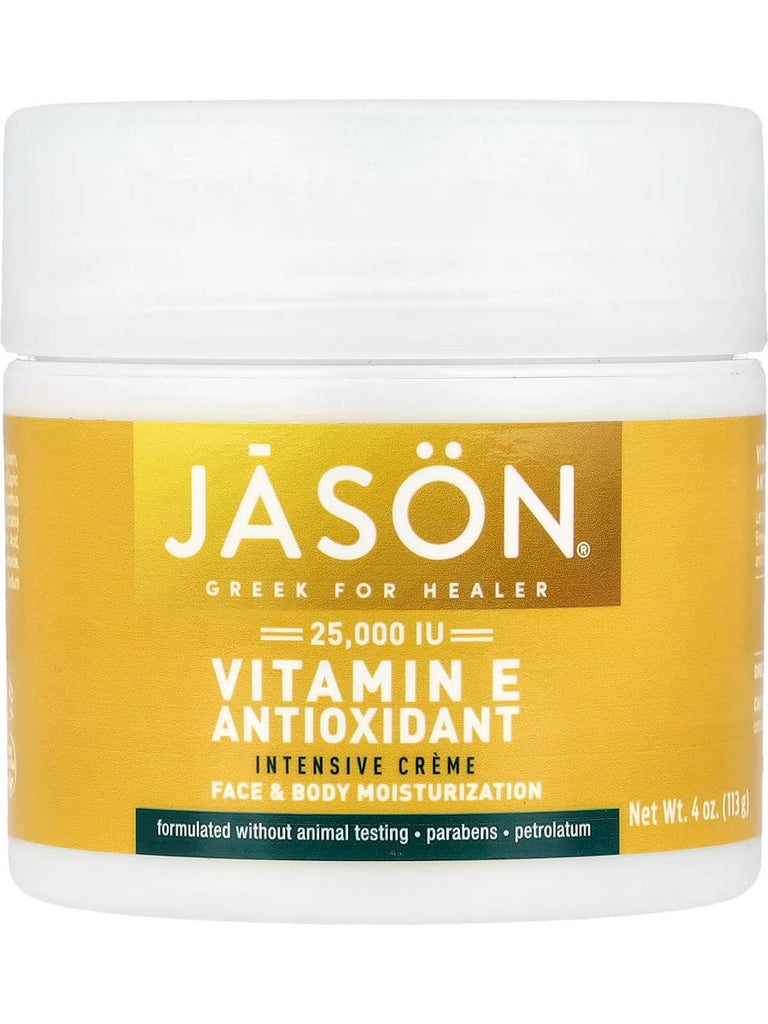 Jason Naturals, Vitamin E, Antioxidant Intensive Creme, 25,000 IU, 4 oz
