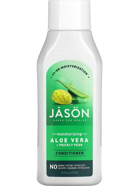 Jason Naturals, Conditioner, Moisturizing Aloe Vera + Prickly Pear, 16 fl oz