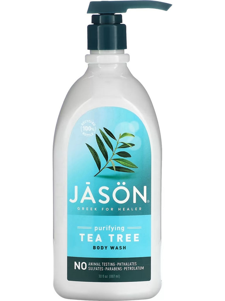 Jason Naturals, Body Wash, Purifying Tea Tree, 30 fl oz