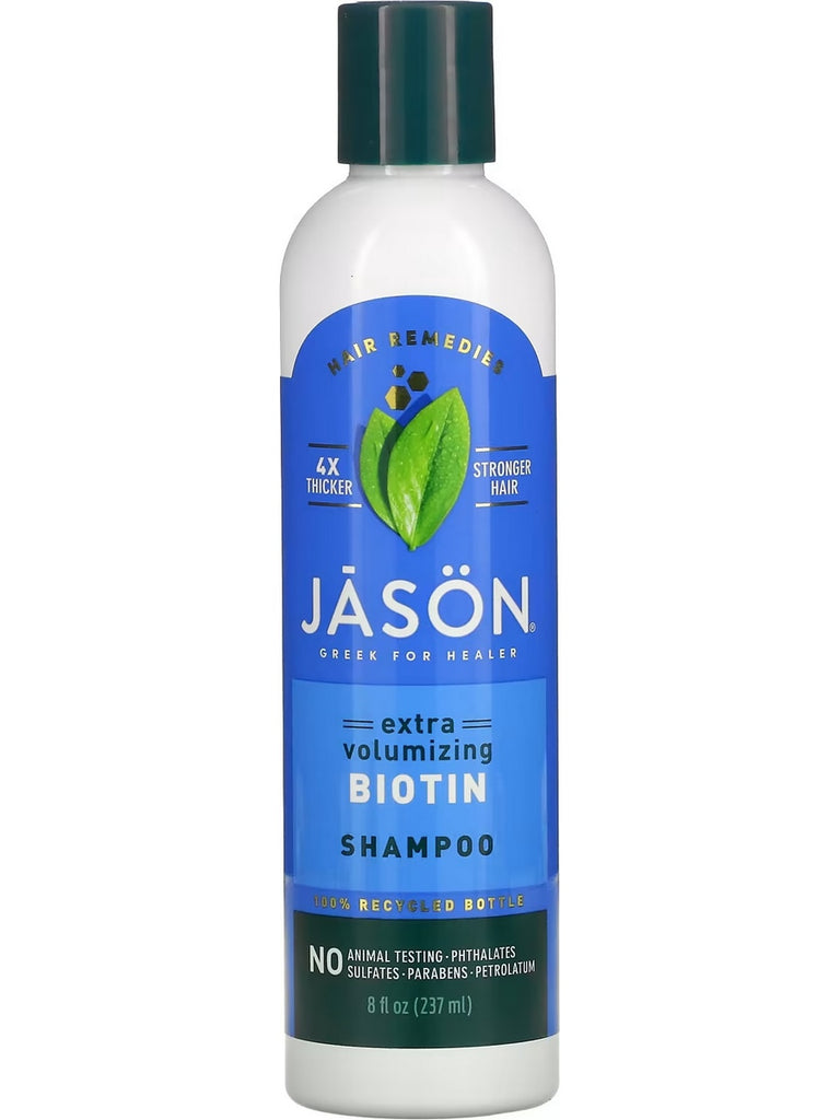 Jason Naturals, Shampoo, Extra Volumizing Biotin, 8 fl oz