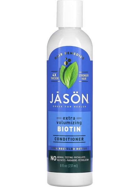 Jason Naturals, Conditioner, Extra Volumizing Biotin, 8 fl oz