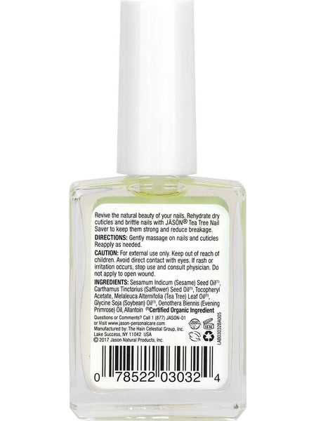 Jason Naturals, Nail Saver, Tea Tree, 0.5 fl oz