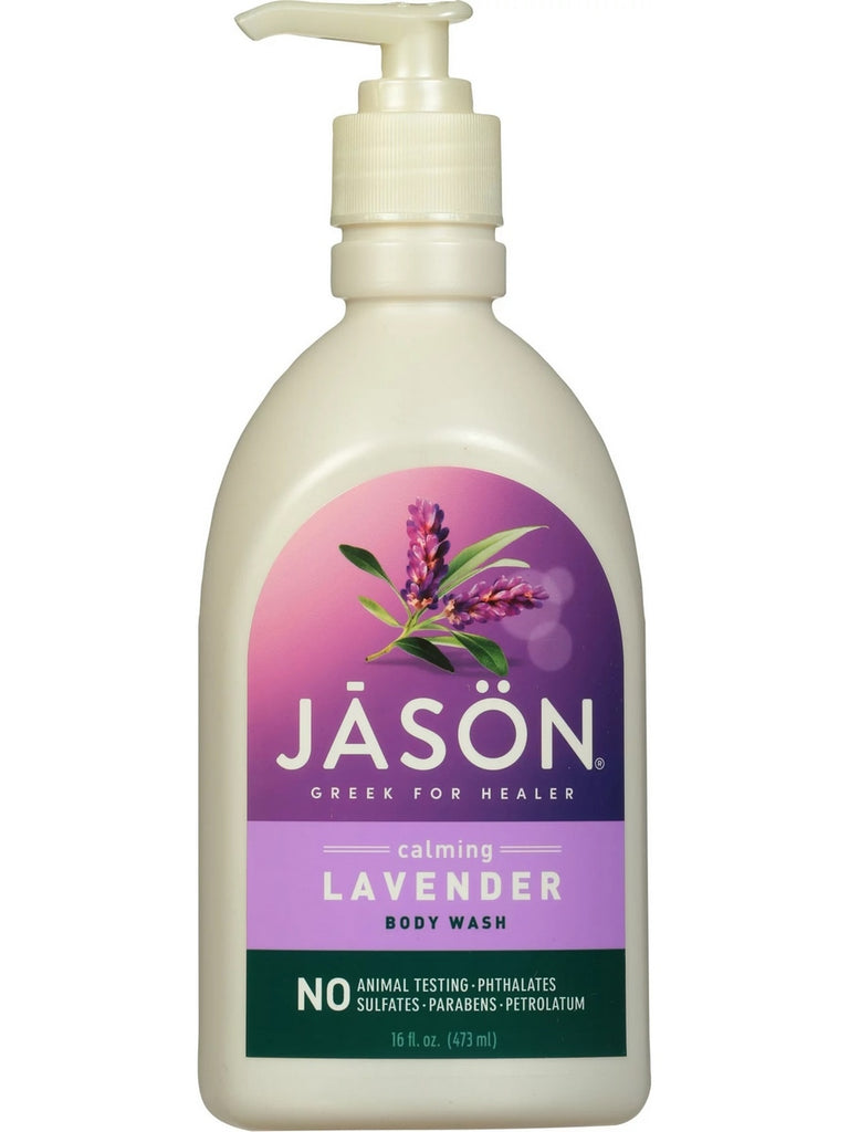 Jason Naturals, Body Wash, Calming Lavender, 16 fl oz