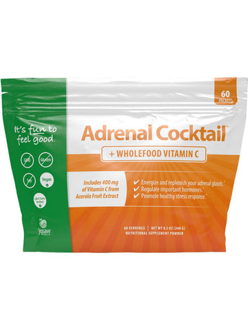 Jigsaw Health, Adrenal Cocktail + Wholefood Vit C, 60 Packets