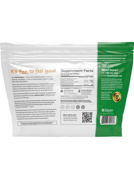 Jigsaw Health, Adrenal Cocktail + Wholefood Vit C, 60 Packets