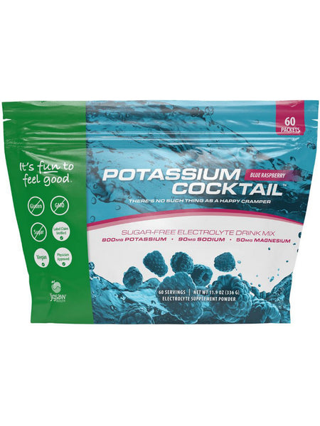 Jigsaw Health, Potassium Cocktail, Blue Raspberry, 60 Packets