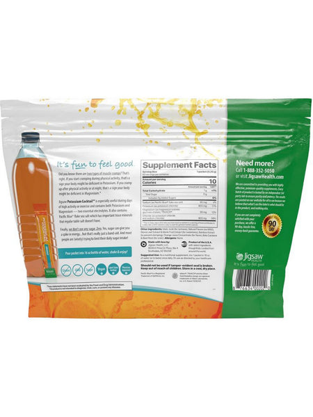 Jigsaw Health, Potassium Cocktail, Orange, 60 Packets