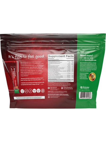 Jigsaw Health, Electrolyte Supreme, Fruit Punch, 60 Packets