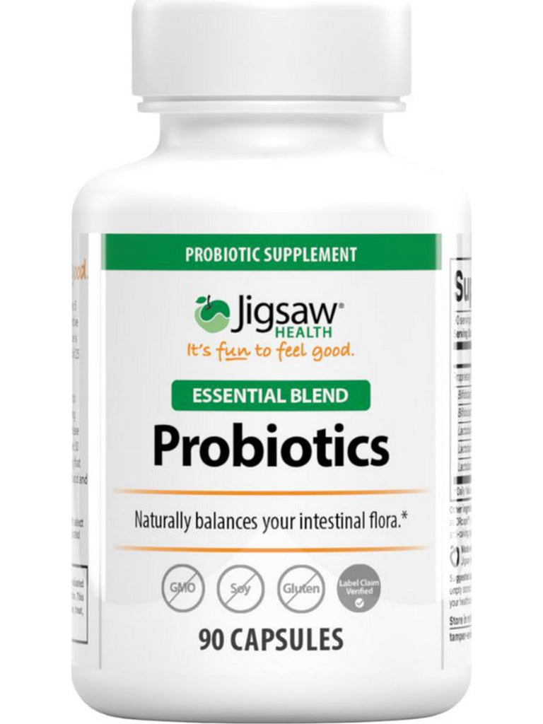 Jigsaw Health, Essential Blend Probiotics, 90 Capsules