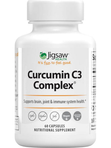 Jigsaw Health, Curcumin C3 Complex, 60 Capsules