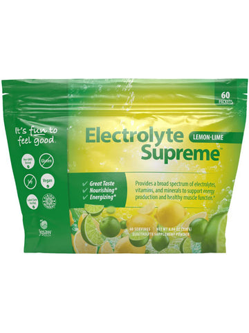 Jigsaw Health, Electrolyte Supreme, Lemon Lime, 60 Packets
