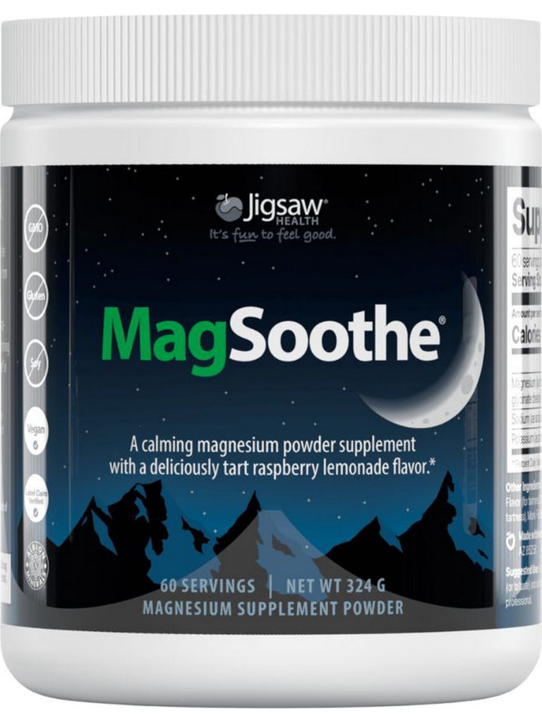 Jigsaw Health, MagSoothe Tart, Raspberry Lemonade, 324 grams