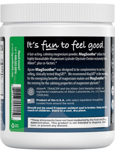 Jigsaw Health, MagSoothe Tart, Raspberry Lemonade, 324 grams