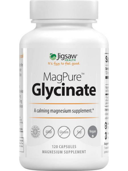 Jigsaw Health, MagPure-Glycinate, 120 Capsules