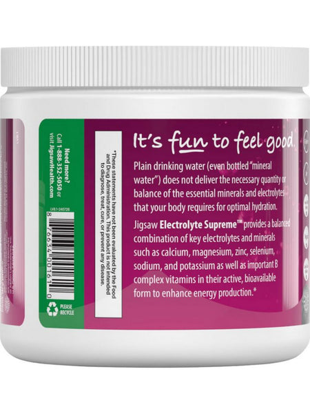 Jigsaw Health, Electrolyte Supreme, Berry-Licious, 7.2 oz