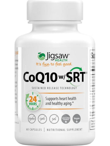 Jigsaw Health, CoQ10 with SRT, 60 Capsules