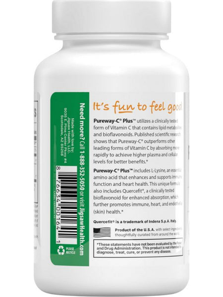 Jigsaw Health, Pureway-C Plus, 120 Capsules