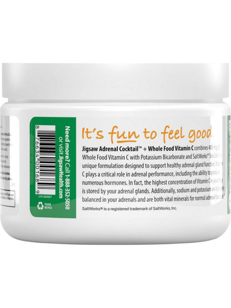 Jigsaw Health, Adrenal Cocktail + Wholefood Vit C Powder, 8.47 oz