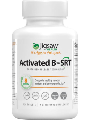 Jigsaw Health, Activated B with SRT, 120 Tablets