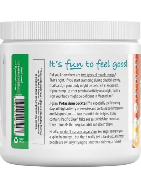 Jigsaw Health, Potassium Cocktail, Orange, 11.11 oz