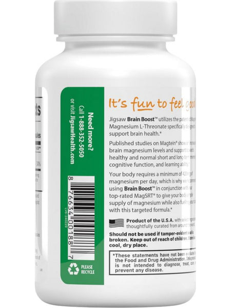 Jigsaw Health, Brain Boost, 90 Capsules