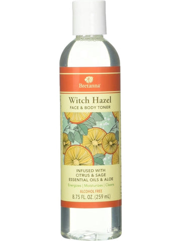 Bretanna, Witch Hazel Citrus & Sage, 8.75 fl oz