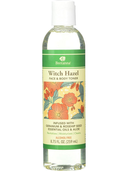 Bretanna, Witch Hazel Geranium & Rosehip Seed, 8.75 fl oz