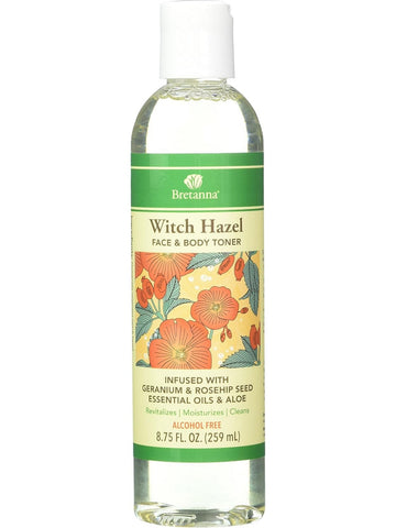 Bretanna, Witch Hazel Geranium & Rosehip Seed, 8.75 fl oz