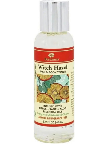 Bretanna, Witch Hazel Citrus & Sage, 2.25 fl oz