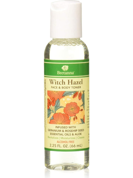 Bretanna, Witch Hazel Geranium & Rosehip Seed, 2.25 fl oz
