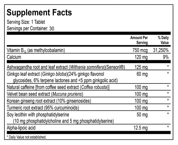 Diamond Herpanacine, DiamondMIND, 60 Tablets